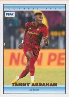 2022-23 Donruss FIFA 1992 Donruss Tribute #23 Tammy Abraham AS Roma - Image 1 of 2
