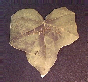 Beautiful Antique Poem Leaf Book Everlasting Life by Charlotte Murray - Picture 1 of 9