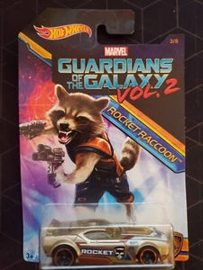 Hot Wheels Marvel Rocket Raccoon Fast-Fish 1/8 Guardians of the Galaxy Vol 2 - Picture 1 of 2
