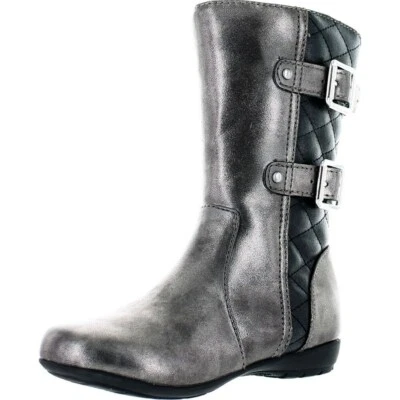 Botas Acolchadas Peltre por Kenneth Cole NUEVAS Niñas Talla 8 Foto 1 de 3