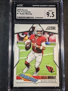Kyler Murray 2023 Panini / Score "The Franchise" Graded CGC 9.5 Mint + Cardinals - Picture 1 of 2