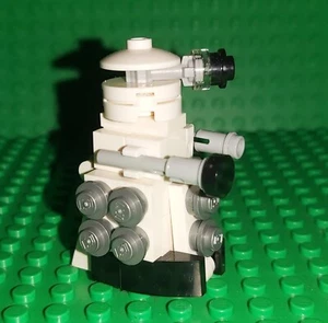 *BRAND NEW* Lego Dalek White Dr Who Enemy or Good? Dalek MOC Figure Fig x 1 - Picture 1 of 5