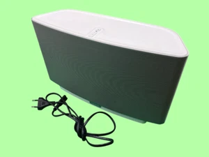 Sonos Play:5 Gen 1 Smart Haut Parleur, Blanc, Usé , Avec Câble D'Alimentation - Zdjęcie 1 z 7