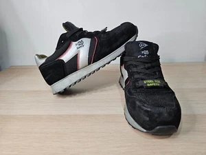 Dunlop KT26 Sneakers Shoes Mens UK 7 Black Steel Toe Work Safety - Picture 1 of 12