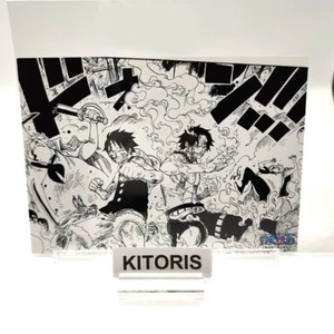 Postal de una pieza Jump Store Luffy & Ace Summit Battle Japón - Imagen 1 de 1
