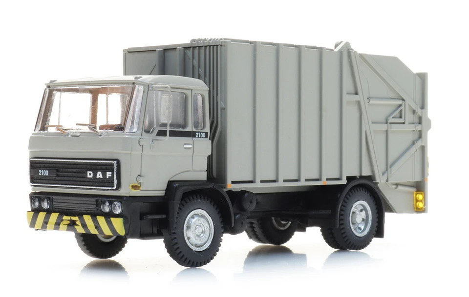 Artitec 487.052.14 - 1/87 DAF Tipper Cab 1982, Garbage Truck, Gray - New - Image 1 of 1