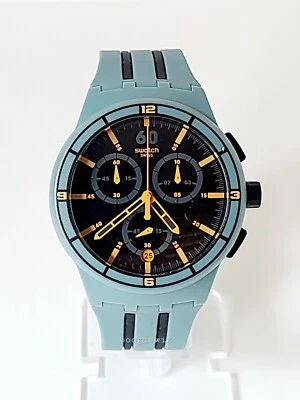 SWATCH, SWISS MADE, "XX SPEED" MEN'S CHRONOGRAPH WATCH,  SUSG401, NEW IN BOX - Image 1 of 4