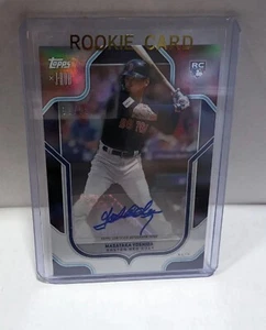 MASATAKA YOSHIDA 2023 Topps J-Rod Show Out Collection Exclusive Auto RC SSP /99 - Picture 1 of 2