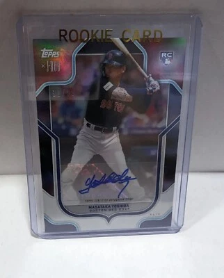MASATAKA YOSHIDA 2023 Topps J-Rod Show Out Collection Exclusive Auto RC SSP /99 - Image 1 of 2