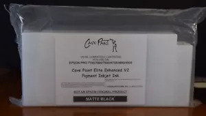 EPSON Pro 7700/7890/7900/9890/9900 Matte Black Ink Cave Paint Elite Enhanced V2 - Picture 1 of 2