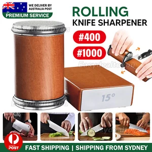 Rolling Knife Sharpener Pro Edge Sharpening Stone Premium Sharpeners Diamond AU - Picture 1 of 9