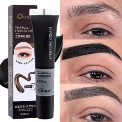 Peel-off EyeBrow Tattoo TintDye Gel Waterproof Eyebrow Cream Eyebrow Color Gel🔥 - Image 1 of 4