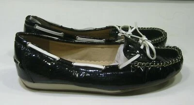 nuevo plano punta redonda arco media pulgada cuña tacón MUJER talla 6 Foto 1 de 4