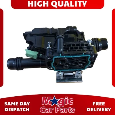 Thermostat Housing For Citroen Peugeot 1.6 HDI Vauxhall 9803549480 9850364680 - Image 1 of 4