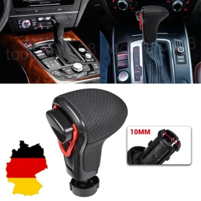 Automatik Schaltknauf Schalthebel Schaltknopf Perforiert Für Audi A4 A5 A6 Q5 Q7 - Bild 1 von 4