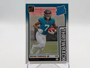 2024 Panini Donruss BRIAN THOMAS JR #7 Rated Rookie Throwback RC - Picture 1 of 2
