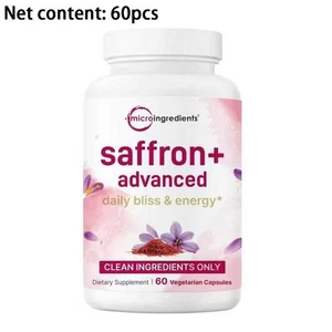 Saffron+ Advanced Supplements 60 Veggie Capsules | 10 in 1 with Saffron Extract☆ - Bild 1 von 9