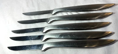 5 ВИНТАЖНЫХ ИТАЛЬЯНСКИХ НОЖЕЙSUPREME CUTLERY CORP ИЗ НЕРЖАВЕЮЩЕЙ СТАЛИ — БЕСПЛАТНАЯ ДОСТАВКА - Изображение 1 из 3