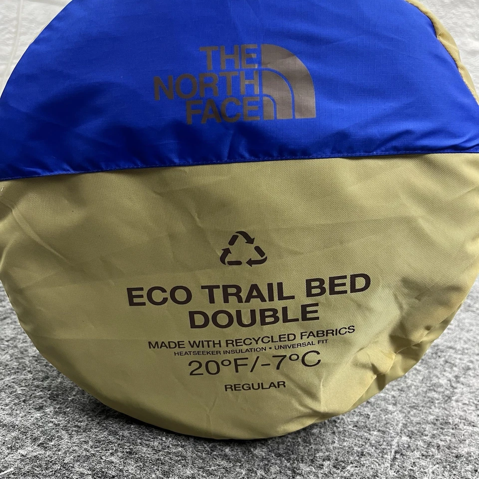 Спальный мешок The North Face Eco Trail кровать двойная 20 для кемпинга 2 человека Gorpcore - Изображение 1 из 4