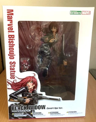 Marvel: Covert Ops Estatua Viuda Negra Bishoujo *NUEVO SELLADO * Foto 1 de 4