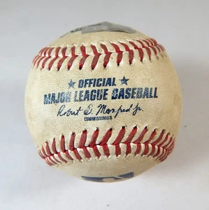 2022 Cincinnati Reds Pittsburgh Pirate Game Used Baseball Charles Leblanc Single - Picture 1 of 3