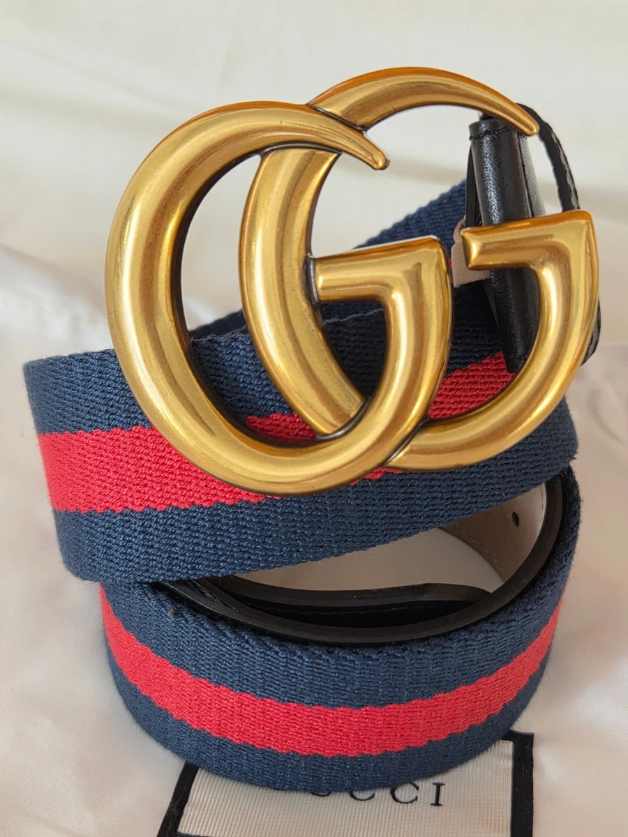 Gucci Blue Belts for Men for sale - eBay