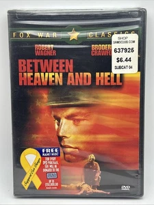 Between Heaven and Hell (DVD, 1956, Widescreen)   ROBERT WAGNER New Sealed - Picture 1 of 3