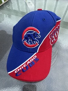 Chicago Cubs seltene Mütze rot blau Cap Mlb Mütze Twin Enterprise Mütze sieht ungetragen aus - Bild 1 von 11