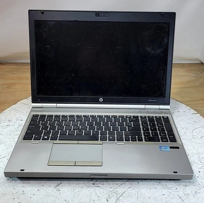 HP ELITEBOOK 8570P C6Z56UT-ABA Laptop Intel I5-3320M 16GB 500GB SEE NOTES - Image 1 of 4