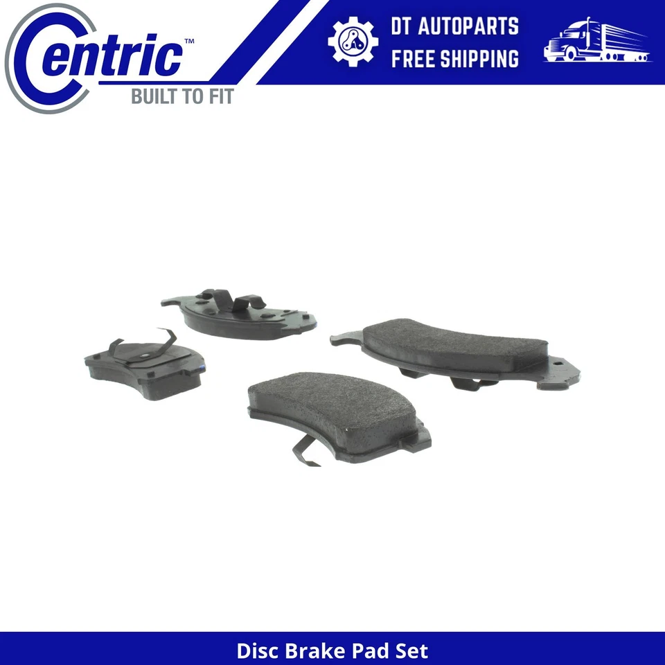Para Buick LeSabre 1994-1999 | Pastillas de freno de disco delanteras céntricas | Semimetálicas Foto 1 de 4