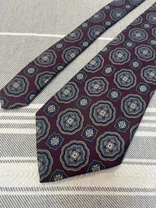 Robert Talbott Best Of Class Men’s Silk Tie Ancient Madder Purple Blue W:4 L:57 - Picture 1 of 7