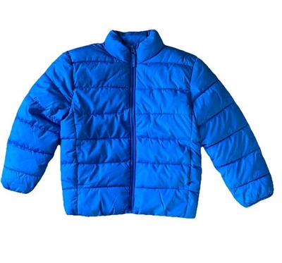 Children's Place Boys Size 7/8 Puffer Jacket Blue - Image 1 of 4
