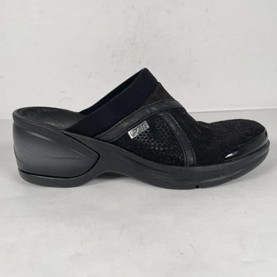 Bzees Kayla Shoes Womens Size 6 M Black Slip On Mule Comfort Casual Clogs - Image 1 of 4
