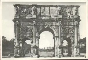 ROME, ARCH OF CONSTANTINE, Italy - Vintage POSTCARD - Picture 1 of 2