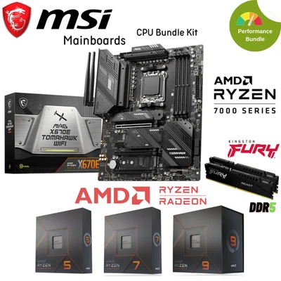 PC Aufrüstkit Bundle mit AMD Ryzen der 7.Gen mit MSI B650 Mainboard AM5 DDR5  - Bild 1 von 4