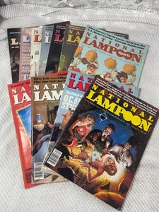 National Lampoon Magazines Vintage 1982 Near Complete Year Set lot Missing Nov - Imagen 1 de 5