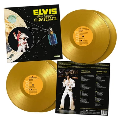 Elvis PRESLEY Aloha From Hawaii Via Satellite 4lp colour numbered ltd presale*** - Image 1 of 4