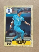 George Brett ~ 1987 Topps Card #400 ~ Kansas City Royals  ~  FREE SHIPPING