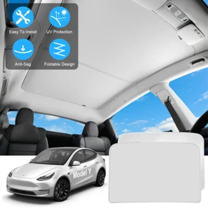 UV Protection Sunshade Roof Fit For Tesla Model Y Sunroof Window Installation He - Picture 1 of 8