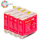 4 Magenta ink cartridge fits Brother LC1000 LC970 DCP-135C MFC-235C MFC-440CN