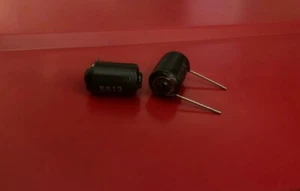 2x 5513 JW MILLER FIXED INDUCTOR 100uH 6.8A RF RADIAL CHOKE 100UH 10%  - Picture 1 of 7