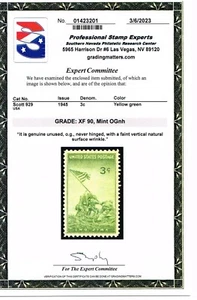 EXCEPTIONAL SCOTT #929 MINT PRISTINE OG NH - PSE CERT GRADED XF-90 - Picture 1 of 3