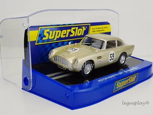 Slot SCX Scalextric Superslot H4166 Aston Martin DB5 White Gold AMOC Brands 2009 - Imagen 1 de 4