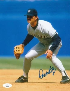 DON MATTINGLY SIGNED NEW YORK YANKEES 8X10 PHOTO W'PROOF JSA AUTHENTICATED # 1 - Picture 1 of 2