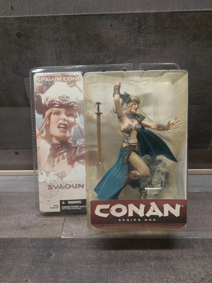 Figura Mcfarlane/Spawn 2004 de colección Svaoun Conan El Bárbaro Serie 1 sellada Foto 1 de 4