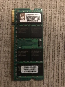 KVR667D2S0/2GR Kingston 2GB Memory - Picture 1 of 2