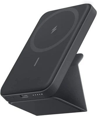 Anker Induktions Powerbank Schwarz PowerCore Mag-Go 5000 mAh - Bild 1 von 4