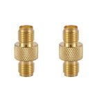 Sma Female To Female  Adapter  Coax Connector Straight,Gold I5j24654