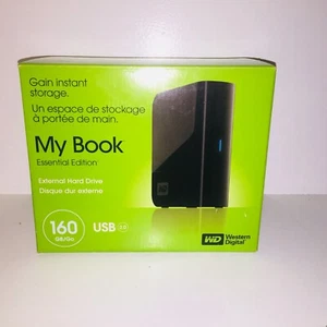 Nuevo disco duro externo de escritorio Open Box WD My Book Essential 160 GB USB 2.0 - Imagen 1 de 12