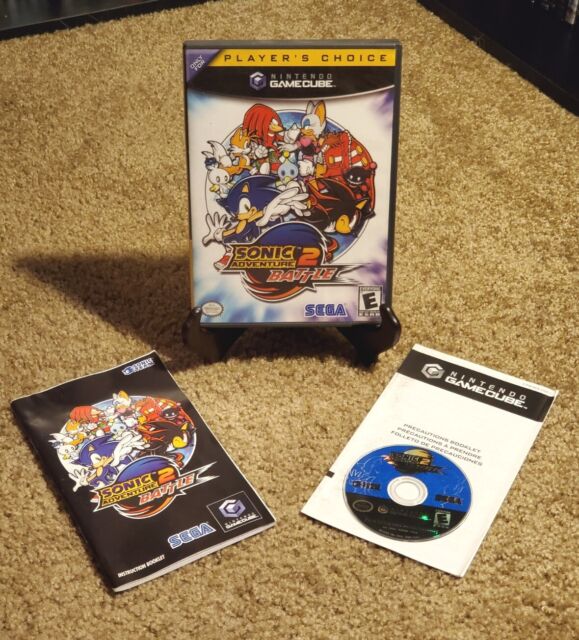 GAMECUBE SONIC ADVENTURE 2 BATTLE (USED) NO MANUAL – Pops 2 Games